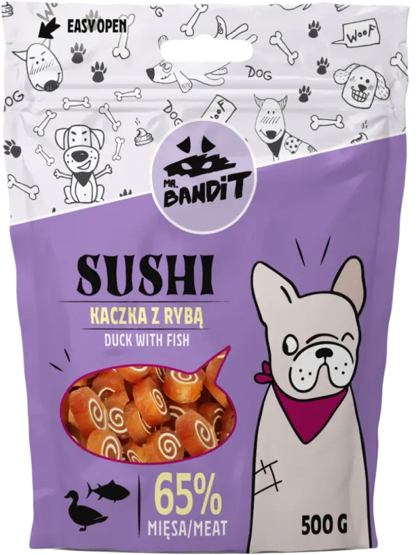 Mr. Bandit Sushi, Rata Si Peste, 500 g