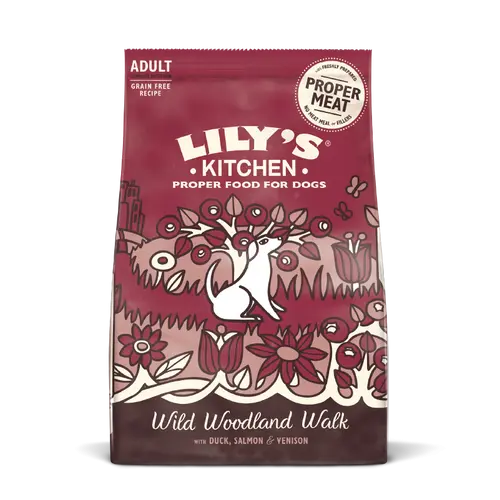 Lily’s Kitchen Dog Wild Woodland Walk Duck, Salmon & Venison, 2.5 kg