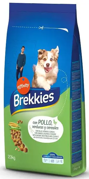 Brekkies Dog Excel Complet, Pui, Legume & Cereale, 20 kg