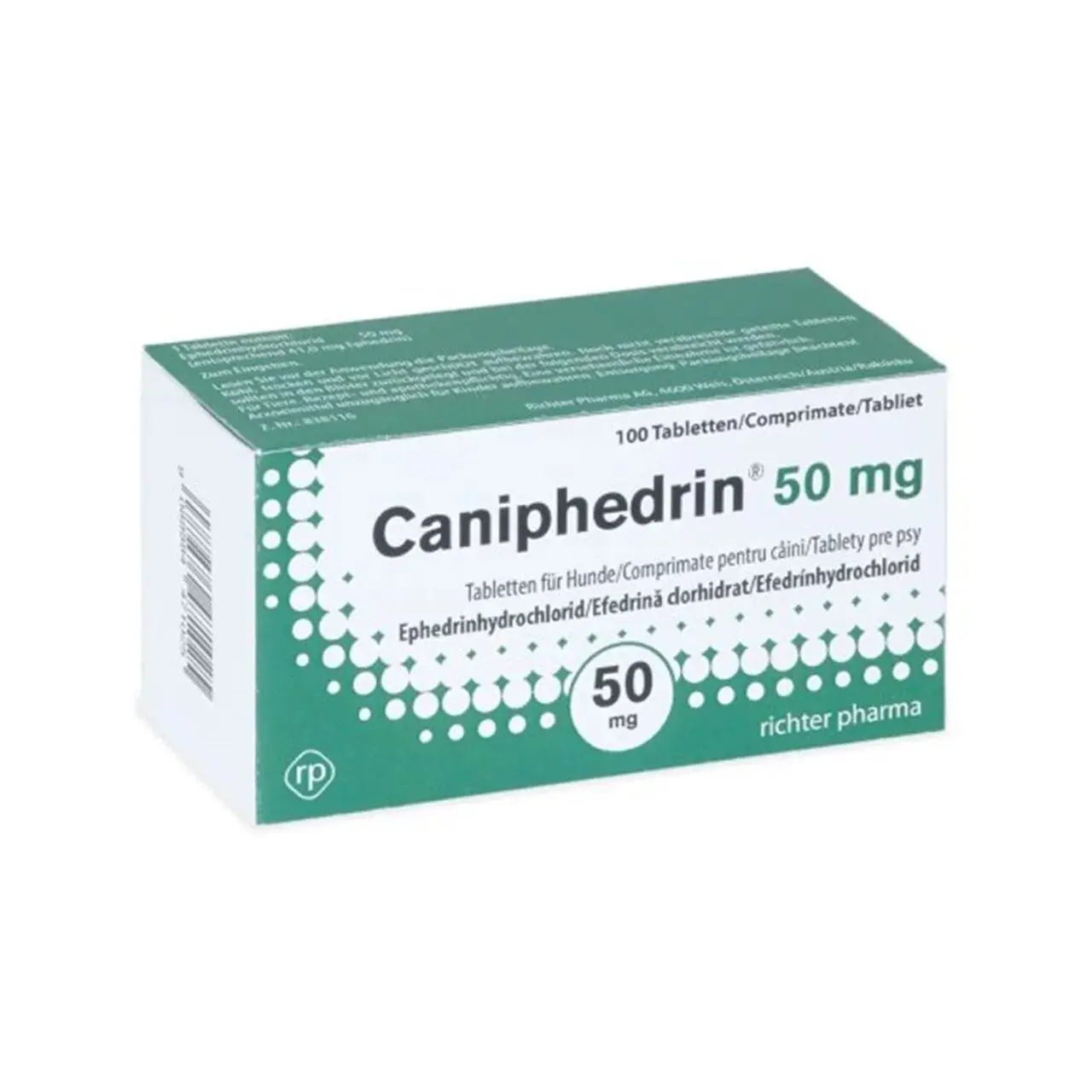 Caniphedrin 50 mg/ 100 comprimate