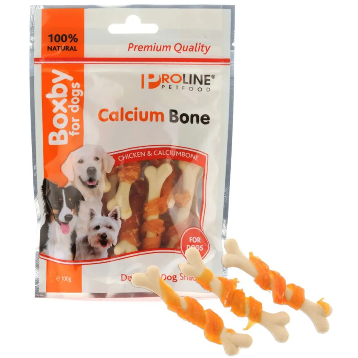 Proline Dog Boxby Calcium Bone 100g