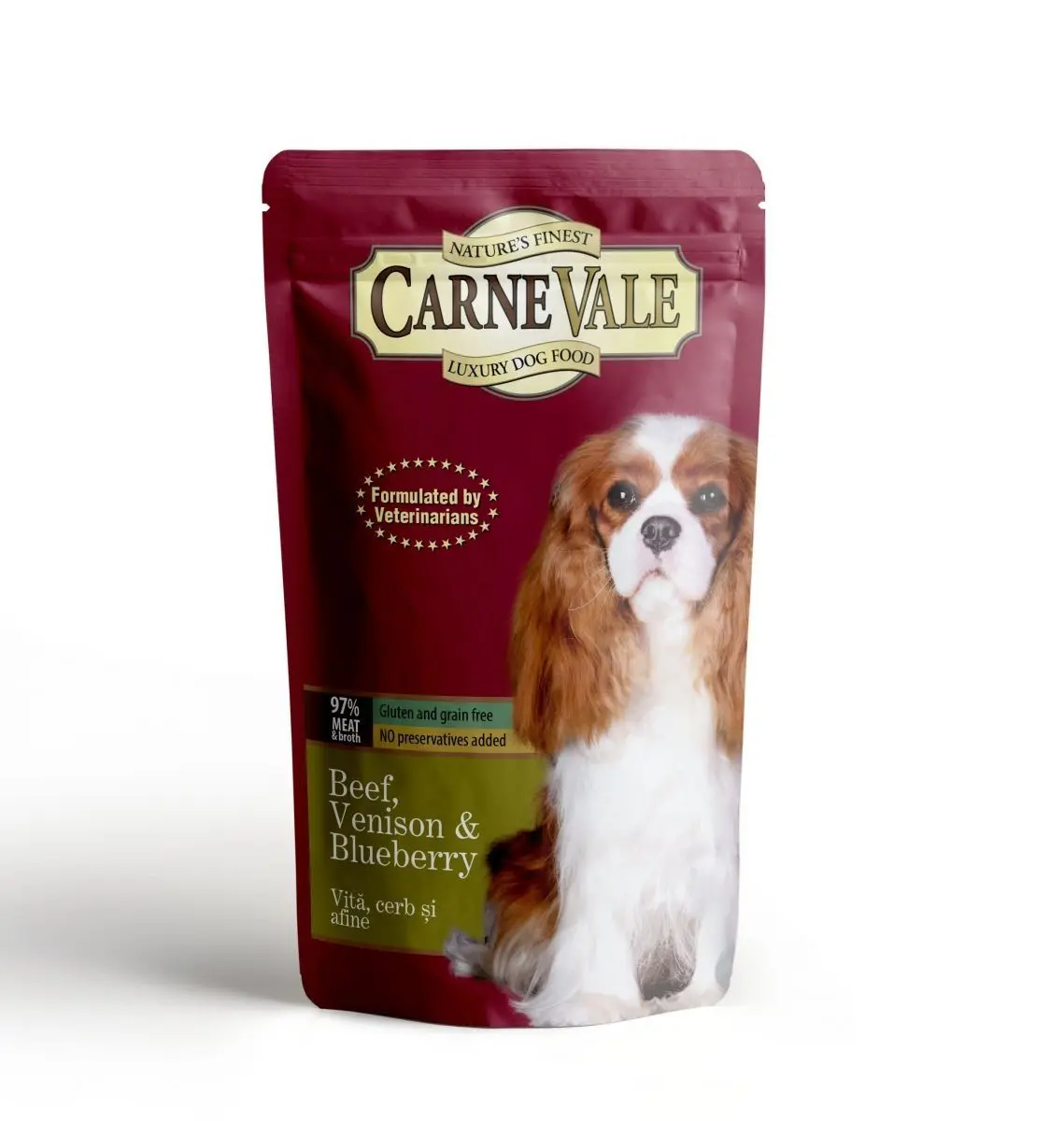 Hrana umeda caini, Carnevale Vita, Cerb & Afine, 125 g