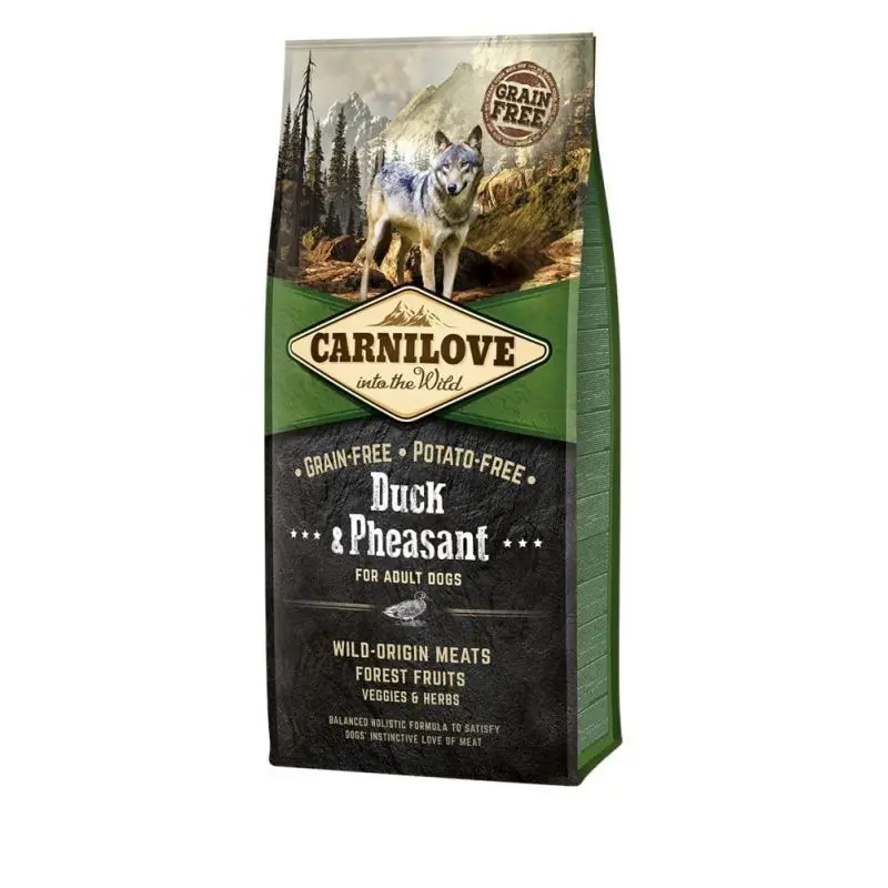 Carnilove Duck and Pheasant for Adult, 12 kg
