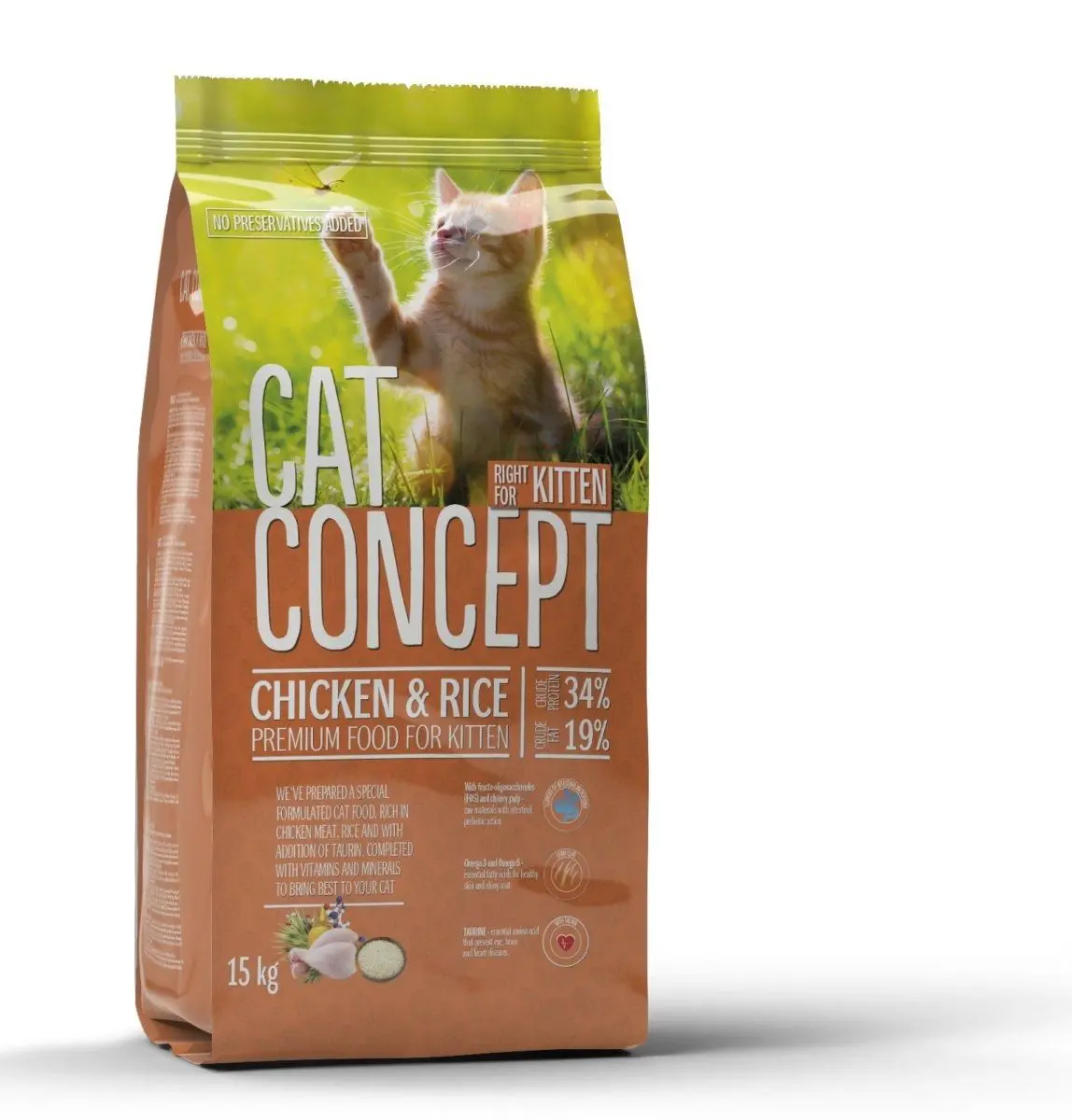 Hrana uscata pisici, CAT CONCEPT Kitten, 15 kg