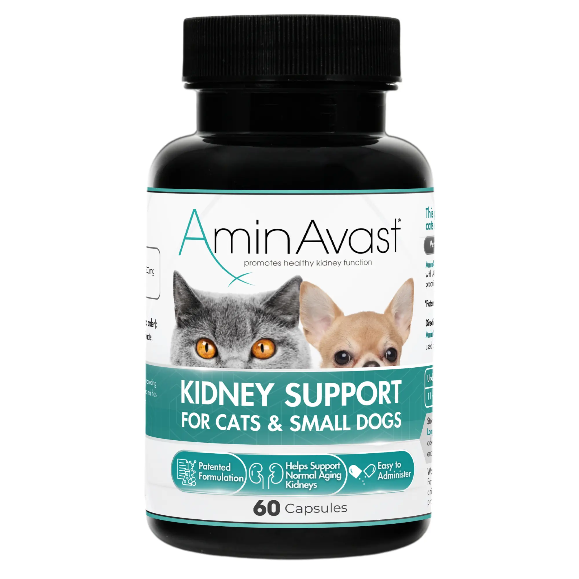 Aminavast Cat & Small Dogs, 300 mg/ 60 capsule
