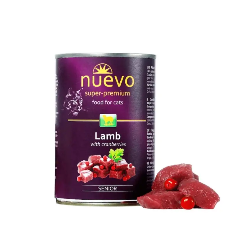 Hrana umeda pisici, NUEVO Conserva Cat Senior, Miel, 400 g
