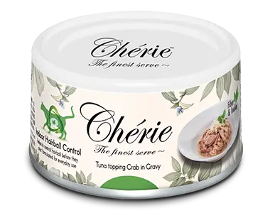Cherie Adult Cat Ton si Crab in Sos, 80 g