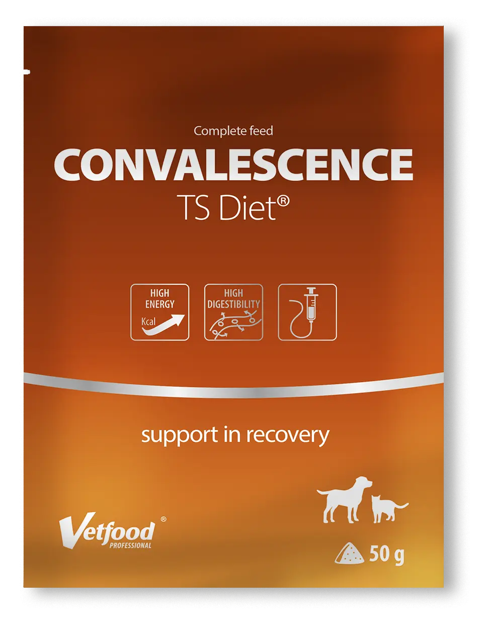 Supliment recuperare, VetFood, Convalescence TS Diet, 50 g