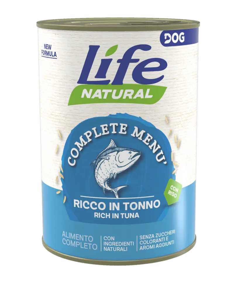 Hrana Umeda Caini, Life Dog Nutrition Plus, Ton, 400 g