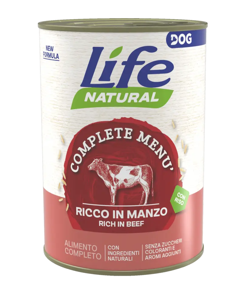 Hrana Umeda Caini, Life Dog Nutrition Plus, Vita, 400 g