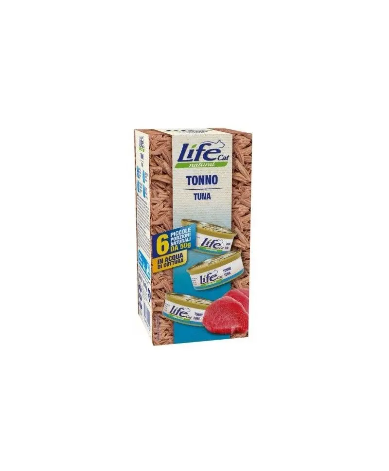 Hrana Umeda Pisici, Life Cat, Ton Multipack, 6x50 g