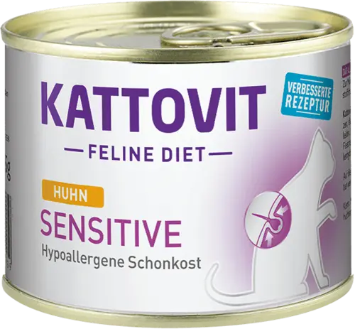 Conserva Kattovit Sensitive, Pui, 185 g