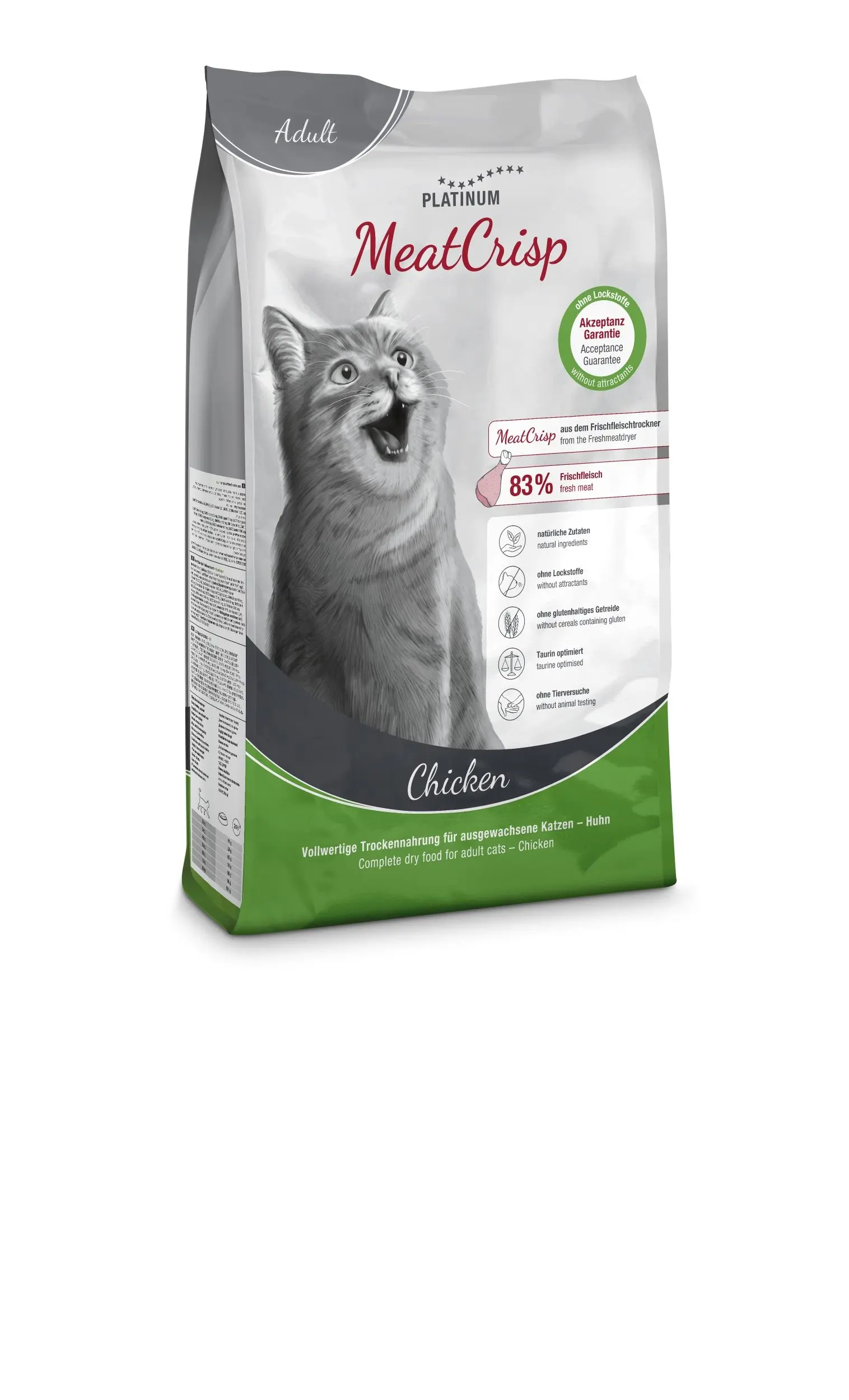 Hrana uscata pisici, PLATINUM Cat Adult cu Pui, 3 kg