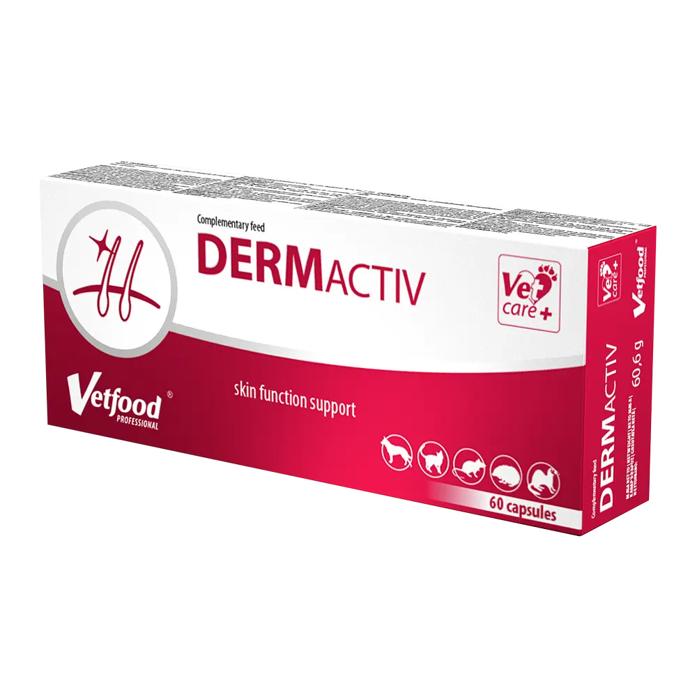VetFood DERMACTIV, 60 capsule