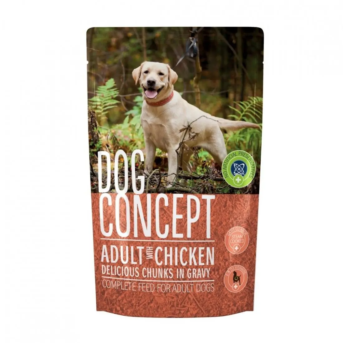 Hrana umeda caini, DOG CONCEPT Pui, 100 g