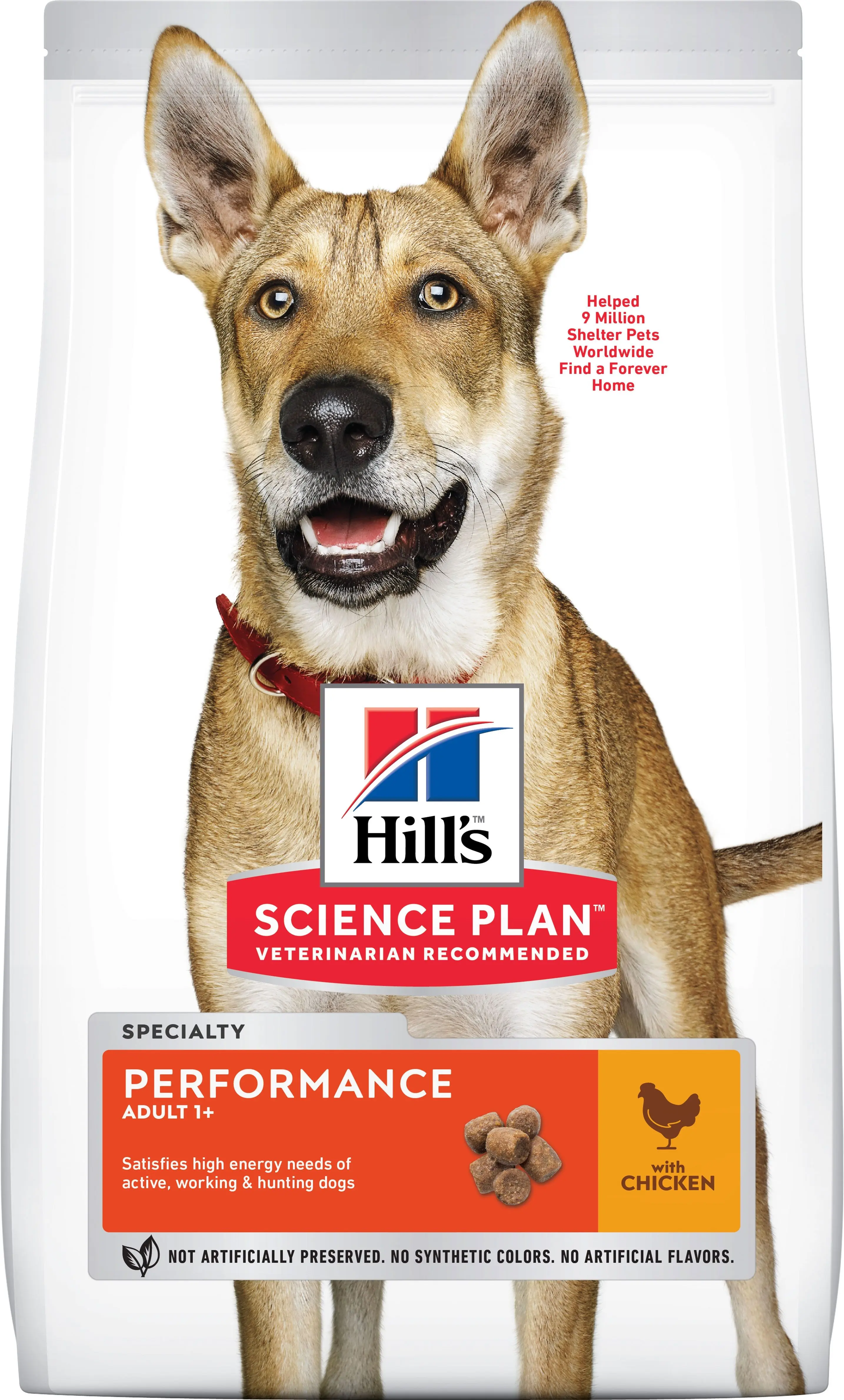 Hill's Science Plan Canine Adult Performance hrana pentru caini cu pui, 14 kg