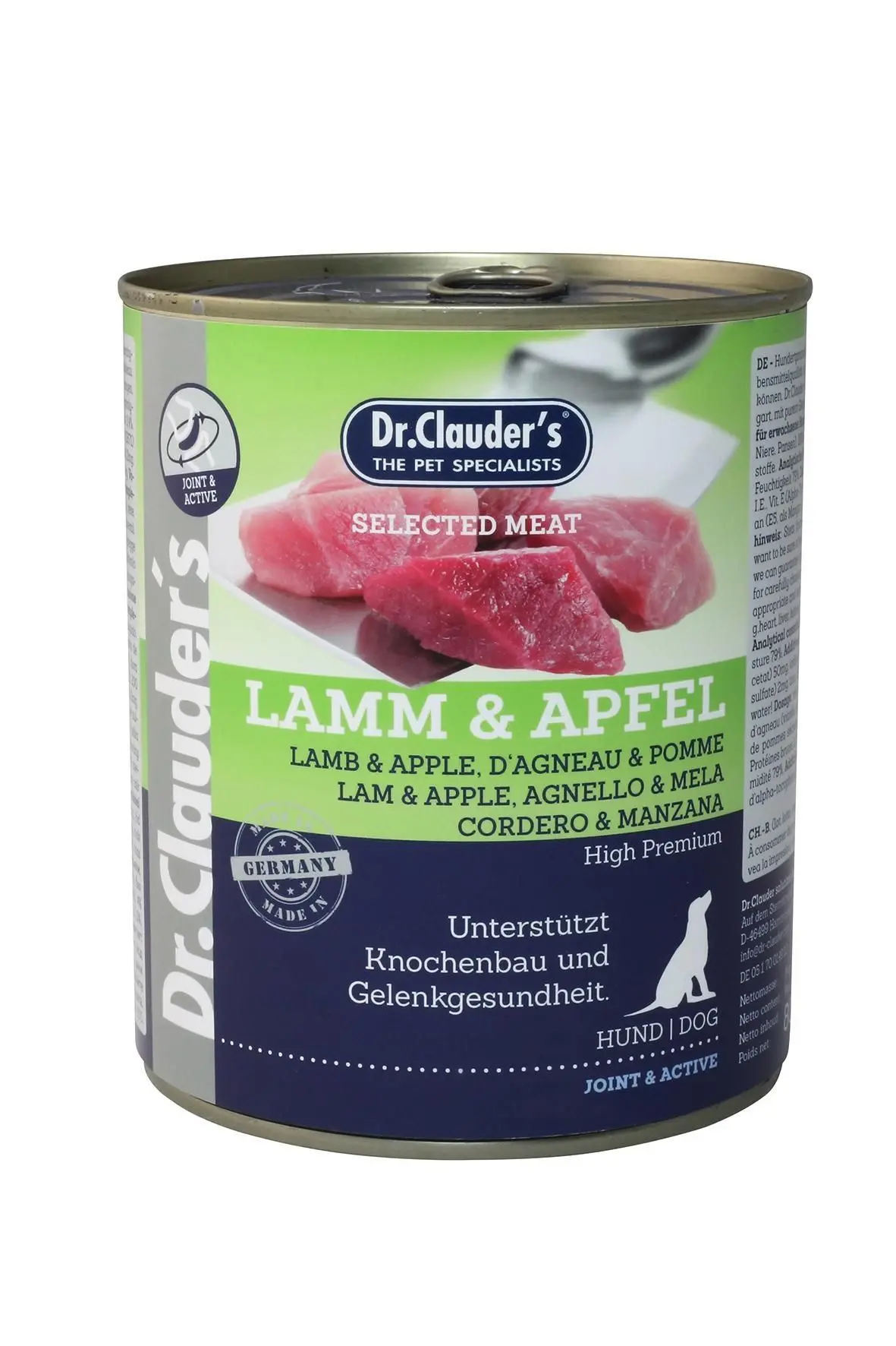 Dr. Clauder's Dog Selected Meat Miel & Mar, 800 g