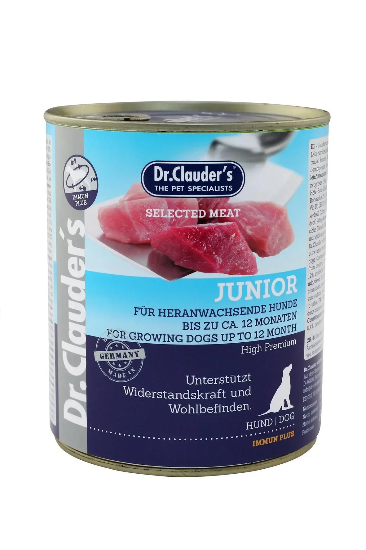 Dr. Clauder's Dog Selected Meat Junior, 800 g