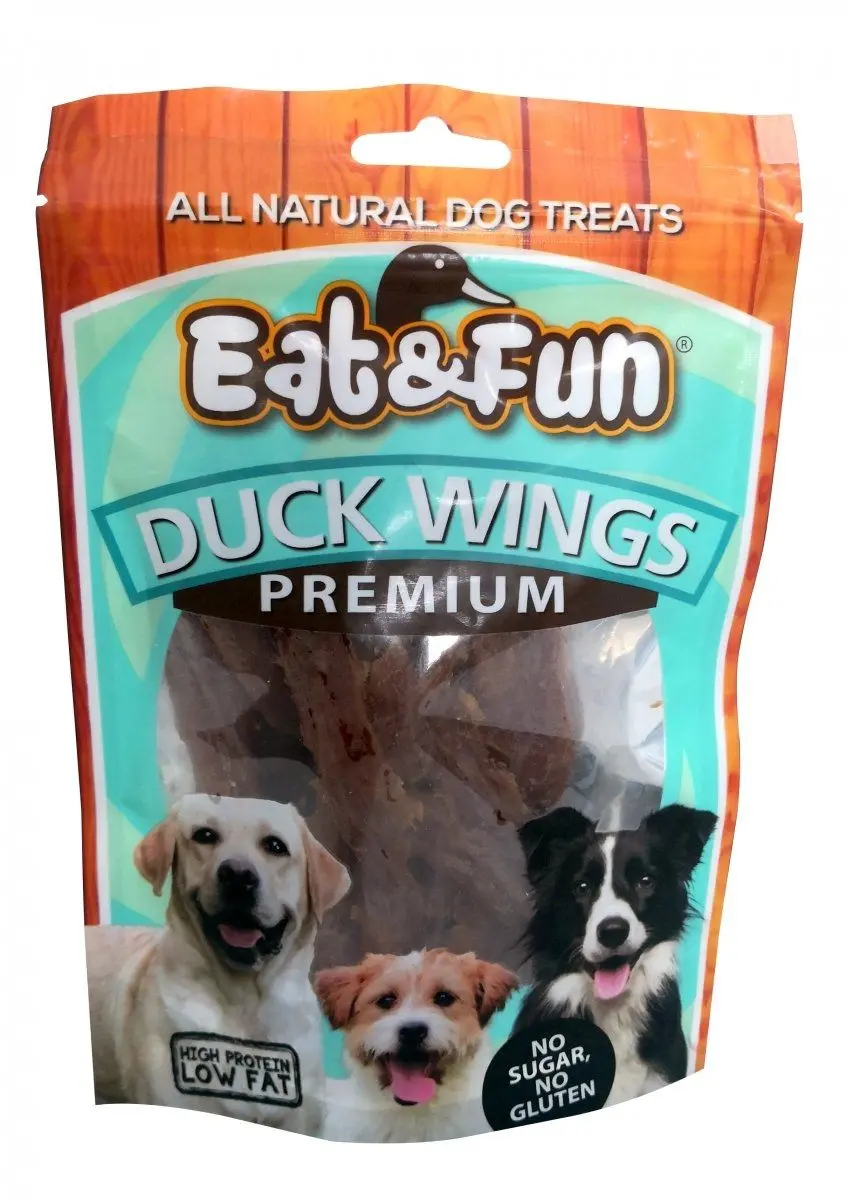 Recompense caini, Eat & Fun Duck Wings, 100 g
