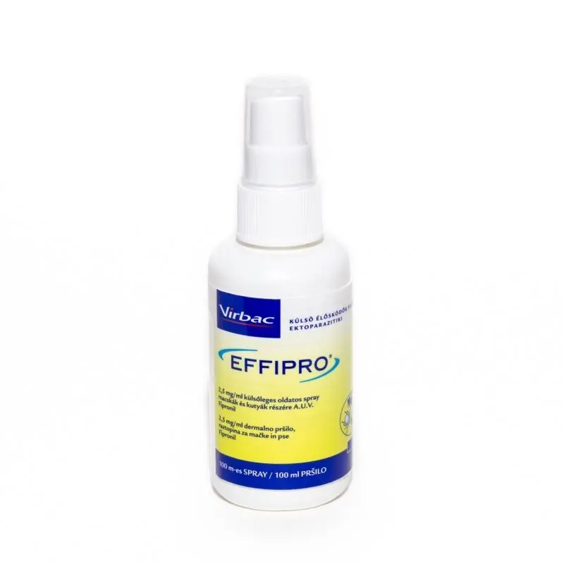Effipro Spray antiparazitar pentru caini si pisici 100 ml