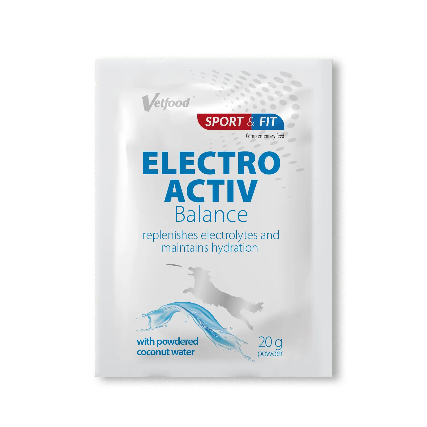 Supliment recuperare, VetFood, ElectroActiv Balance, 20 g