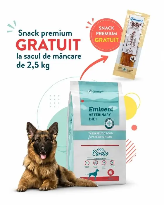 Dieta veterinara caini, Eminent Veterinary Diet Dog, Cardio, 2.5 kg