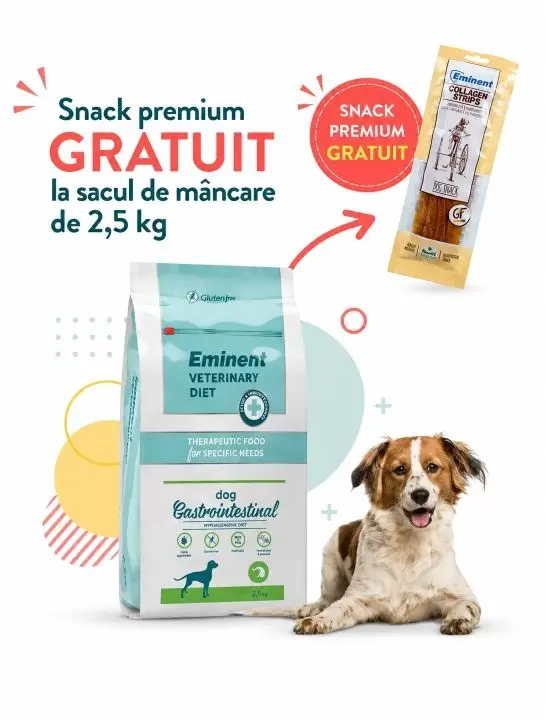 Dieta veterinara caini, Eminent Veterinary Diet Dog, Gastrointestinal, 2.5 kg