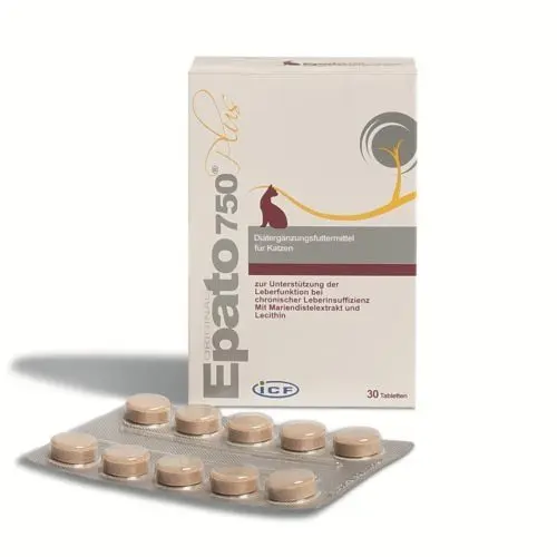 Epato 750, 30 tablete masticabile