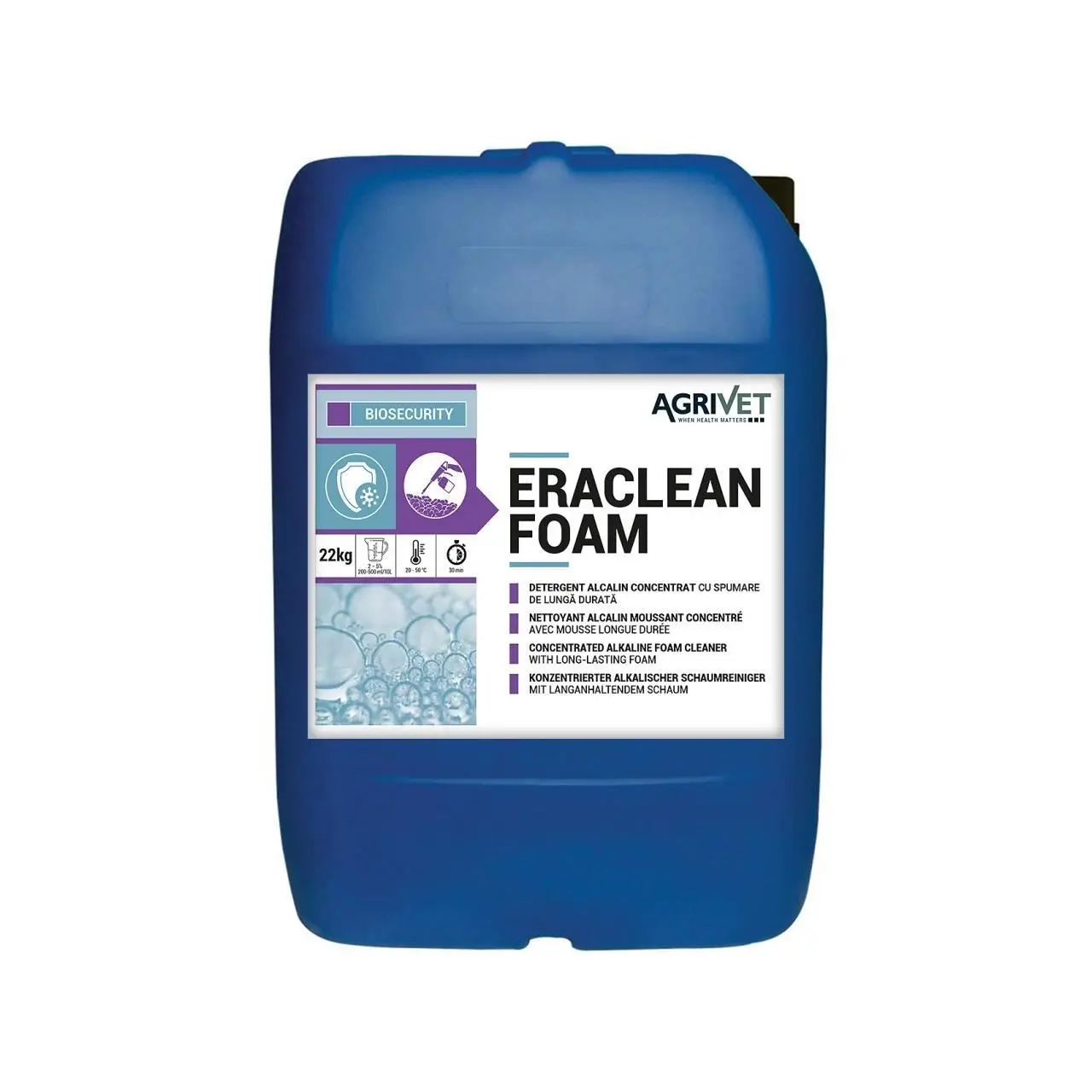 Eraclean Foam Detergent Alcalin, 22 kg