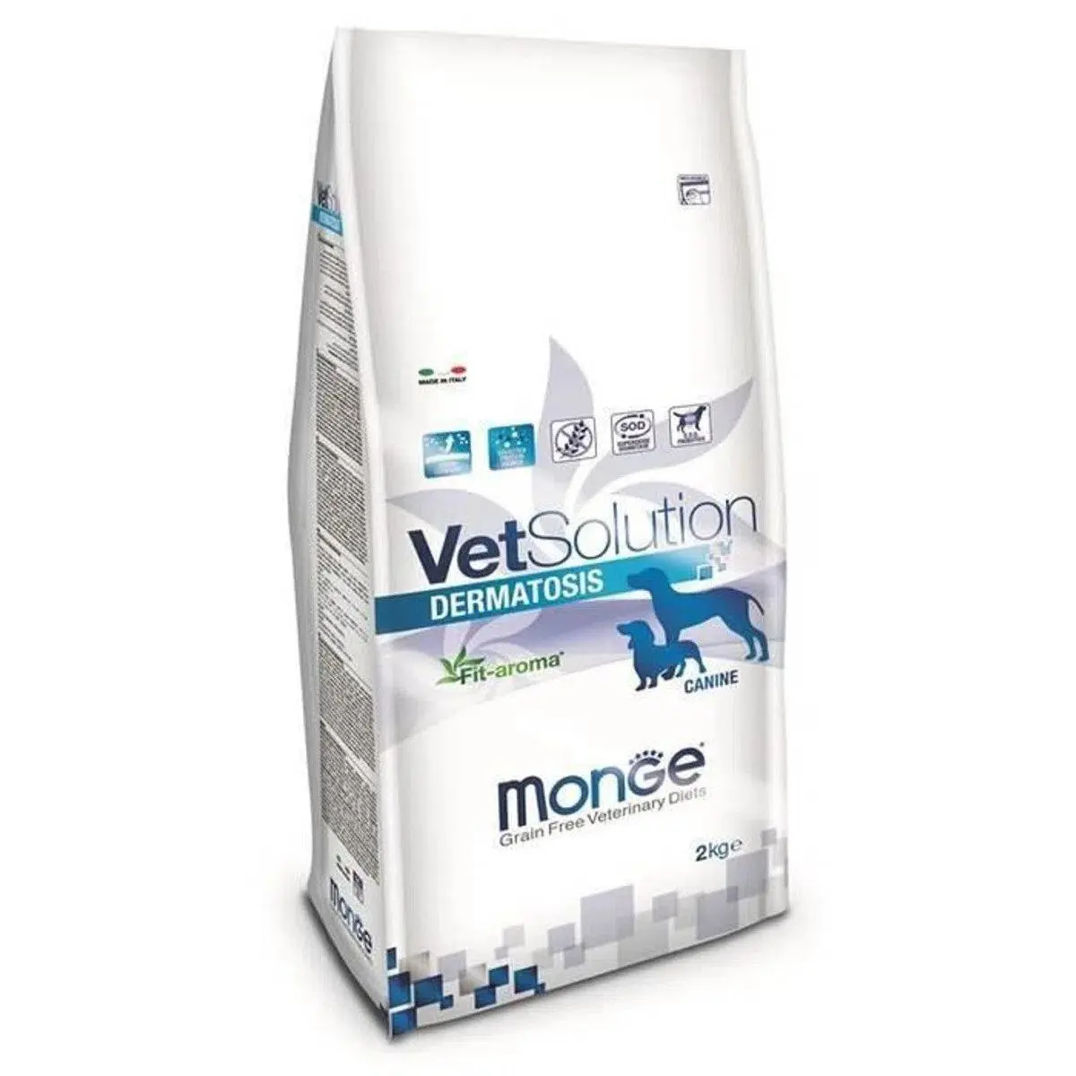 Dieta veterinara caini, Monge VetSolution Dermatosis, 2 kg
