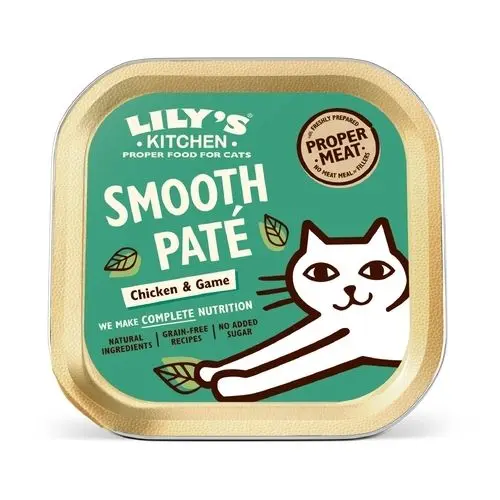 Lily's Kitchen Cat Smooth Chicken & Game Pate, 85 g