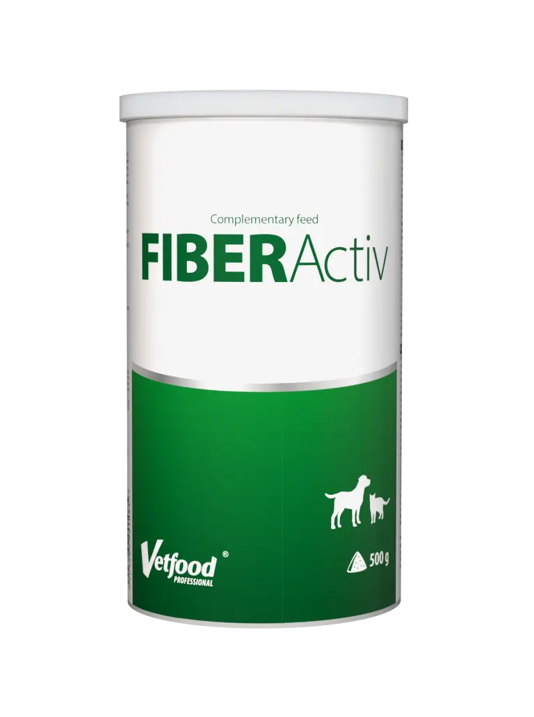 Supliment Gastrointestinal, VetFood, FiberActiv, 500 g