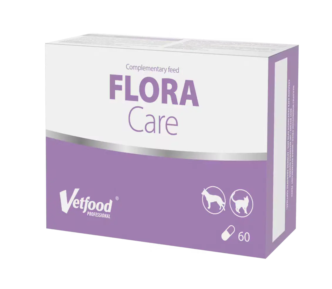 Supliment Gastrointestinal, VetFood, Flora Care, 60 capsule