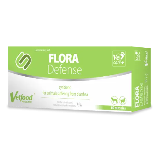 VetFood Flora Defense, 60 capsule