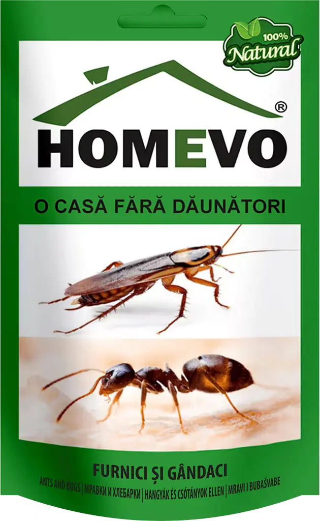 Homevo Pesticid Furnici si Gandaci, 50 g