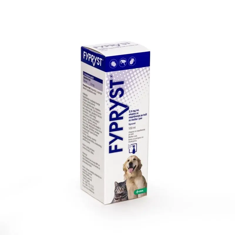 Fypryst Spray antiparazitar extern caini si pisici 100 ml