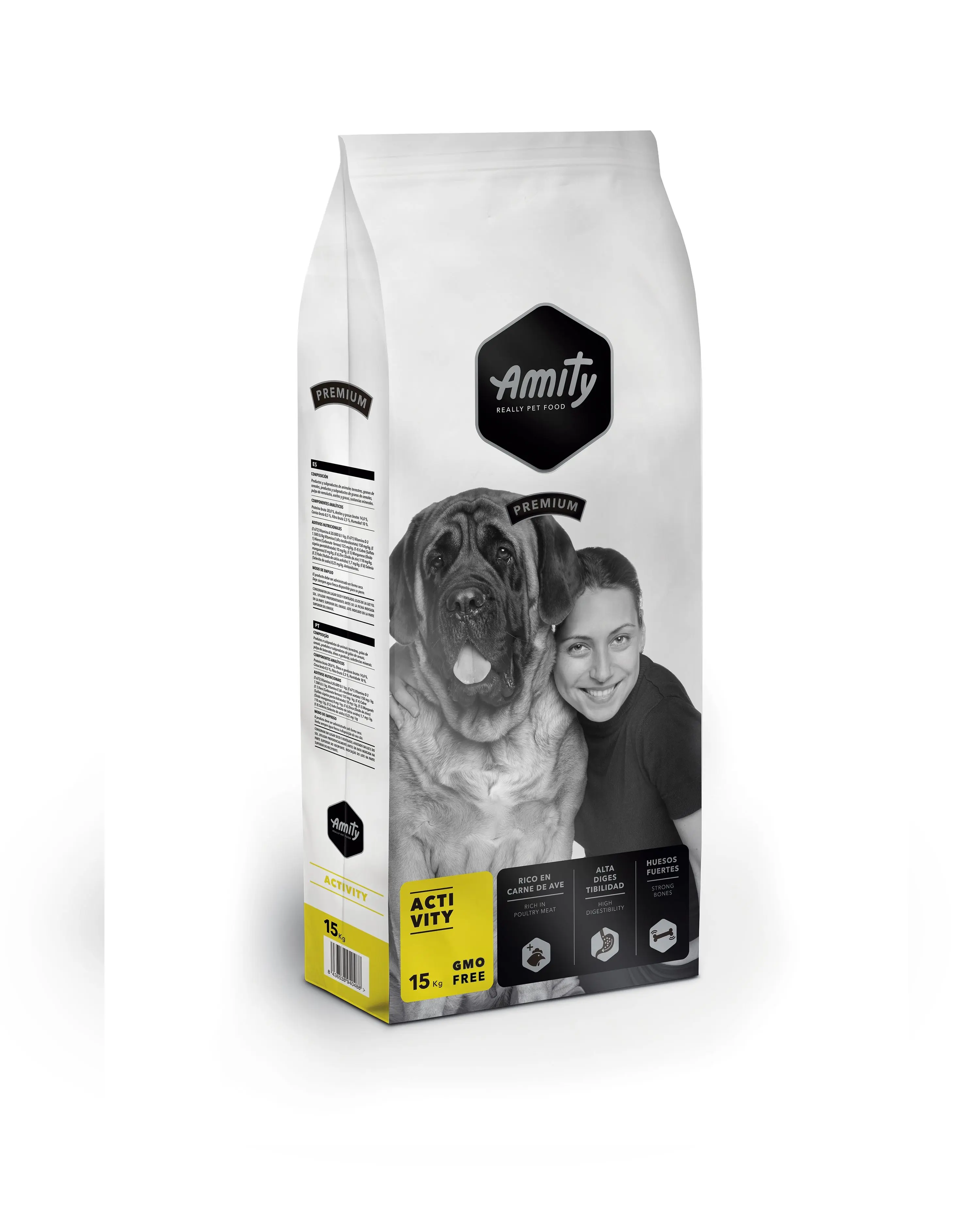 Hrana Uscata Caini, Amity Premium Activity, 15 kg