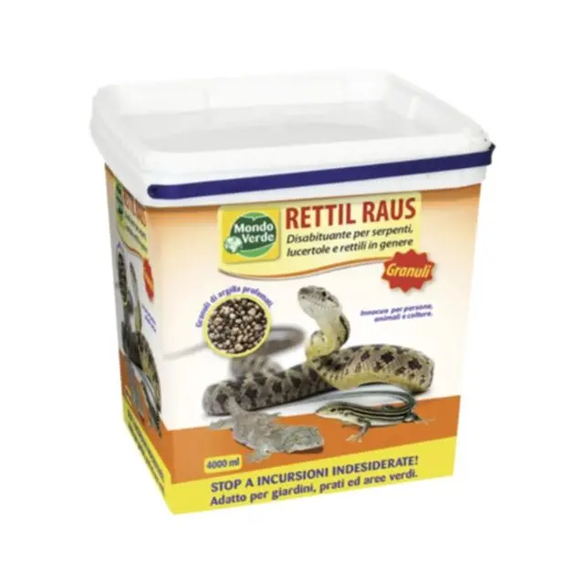 Granule repelente pentru reptile, Mondo Verde, 4L