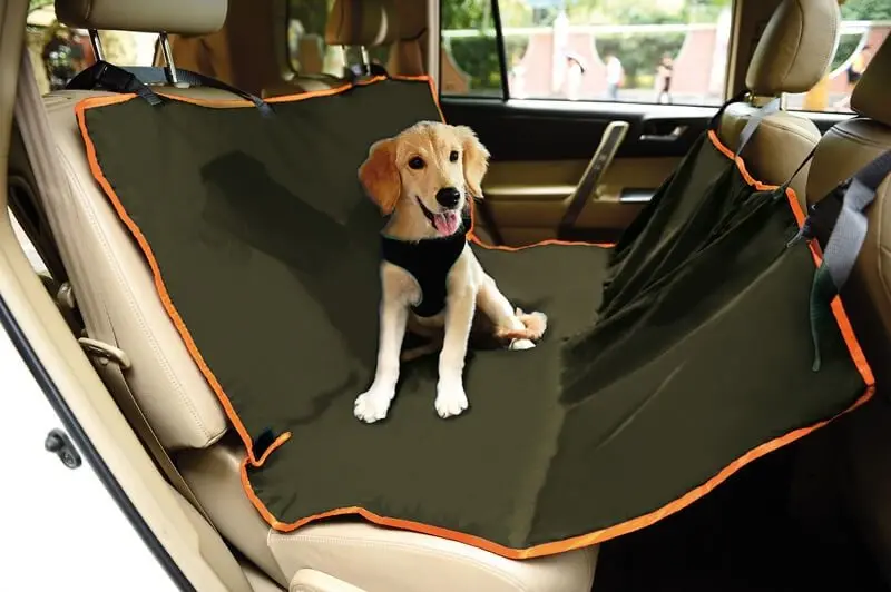 Hamac impermeabil masina, verde 142x142 cm