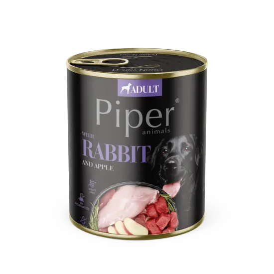 Piper Adult Dog, Iepure si Mar, 800 g