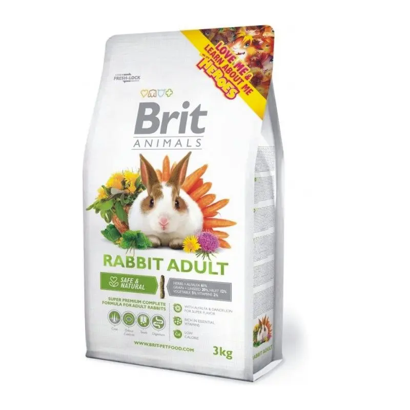 Brit Animals Iepure adult 3 kg