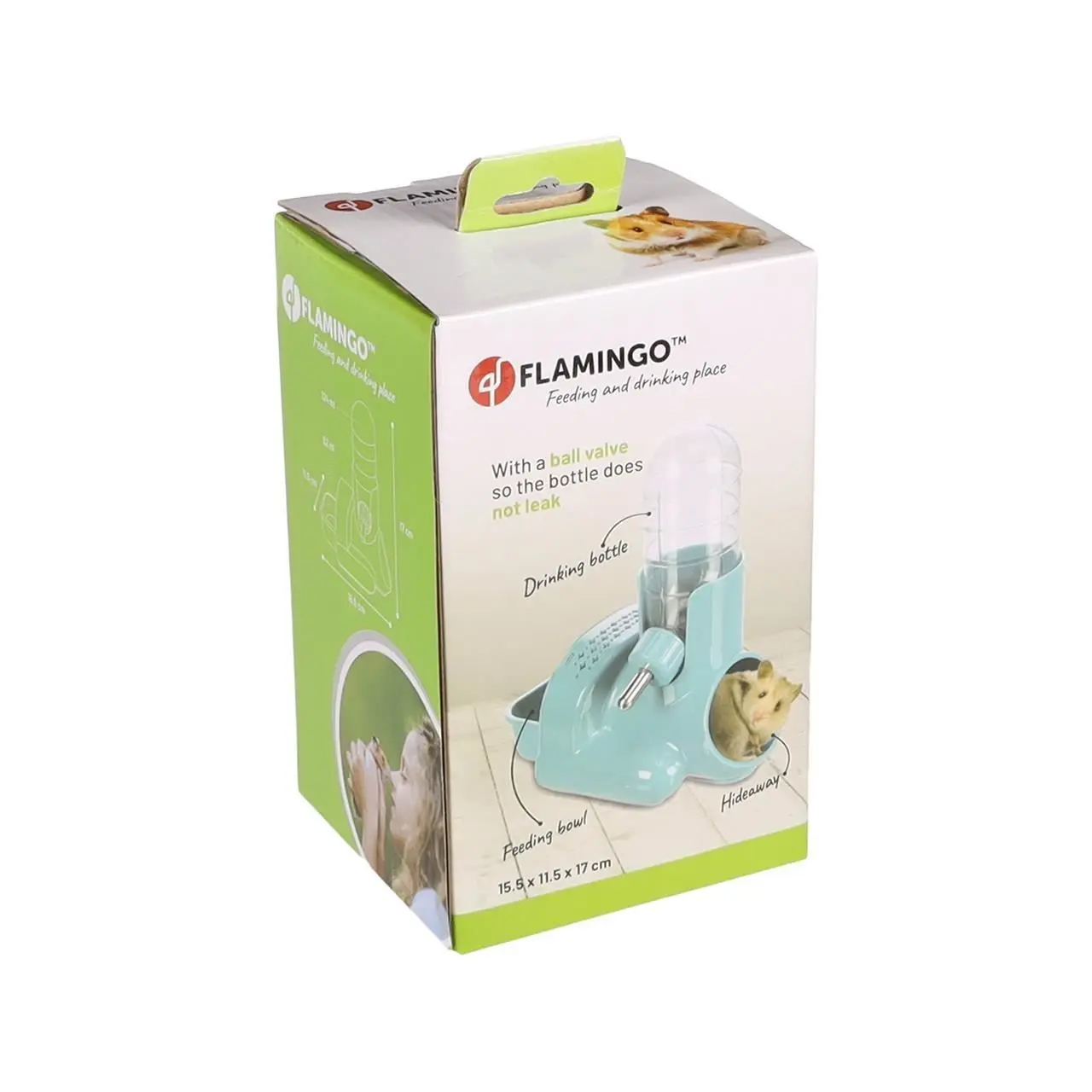 Loc de Joaca pentru Rozatoare, Flamingo, 15.5x11.5x17 cm