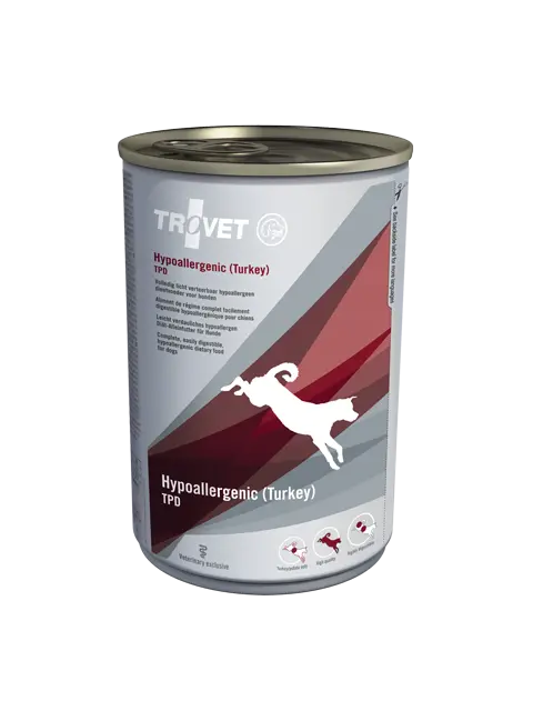 Trovet Dog conserva Hypoallergenic Curcan, 400 g
