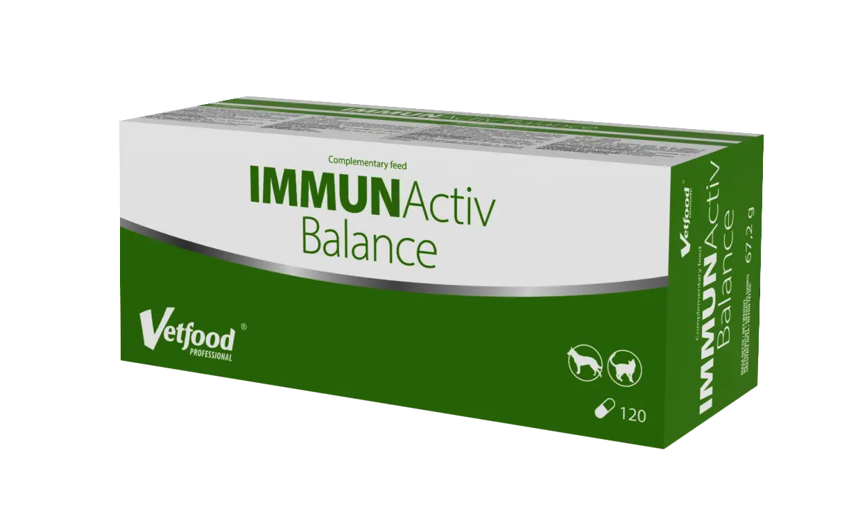 VetFood, Immunactiv Balance, 120 capsule