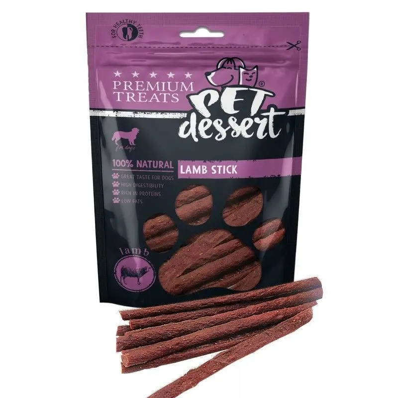 Pet's Dessert Lamb Stick, 80 g