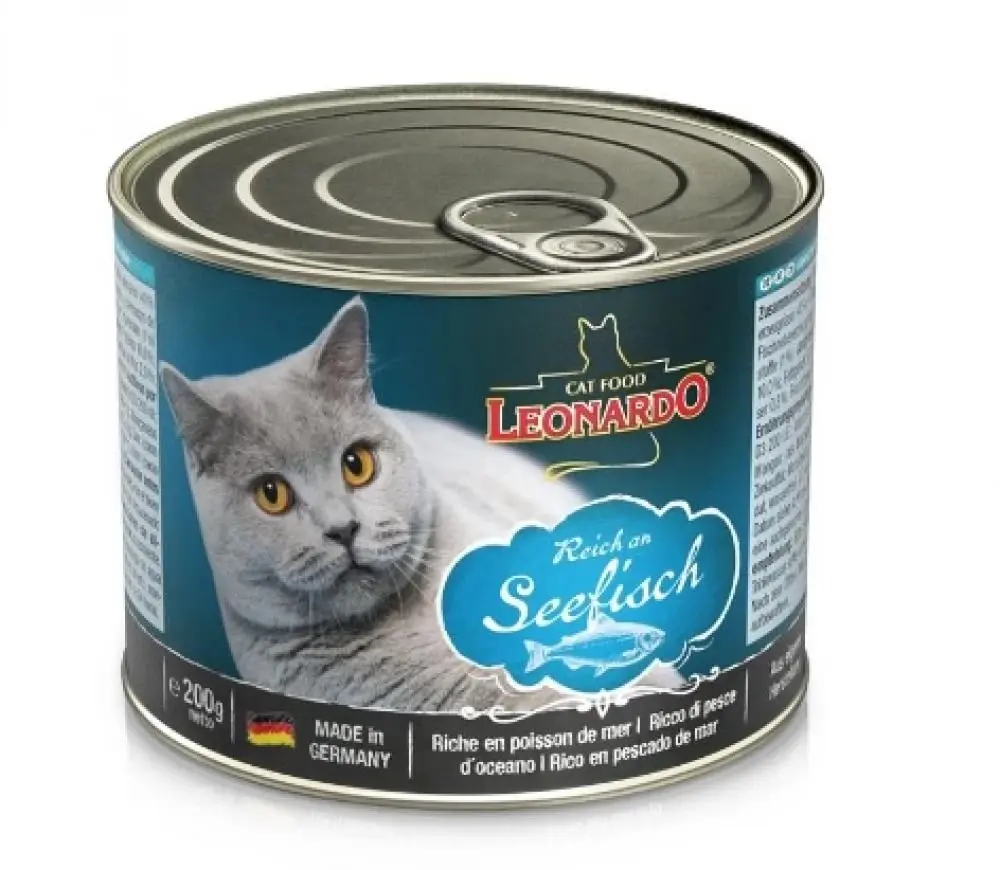 Hrana umeda pisici, Leonardo Peste Oceanic, 200 g