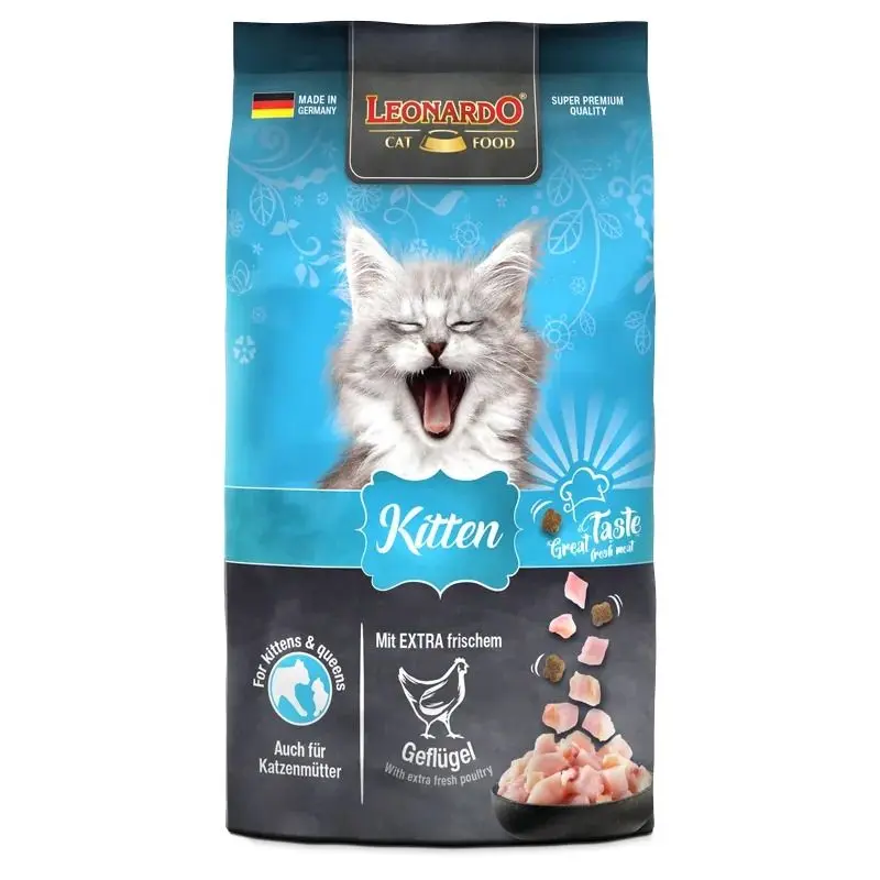 Hrana uscata pisoi, Leonardo Kitten Pui, 1.8 kg