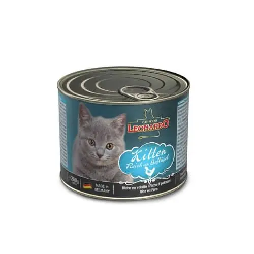Hrana umeda pisoi, Leonardo Kitten, 200 g