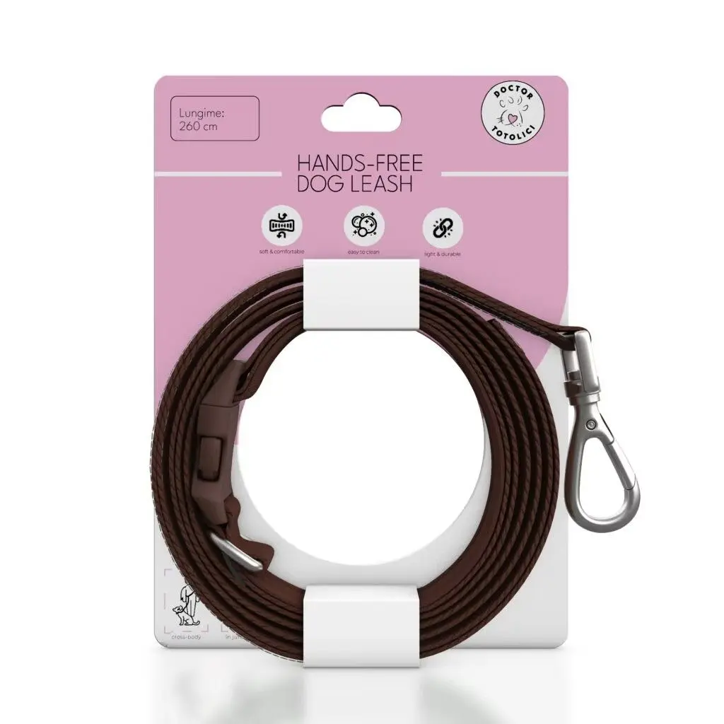 Lesa Hands-free ultra-usoara din policoton Doctor Totolici, culoare Brown