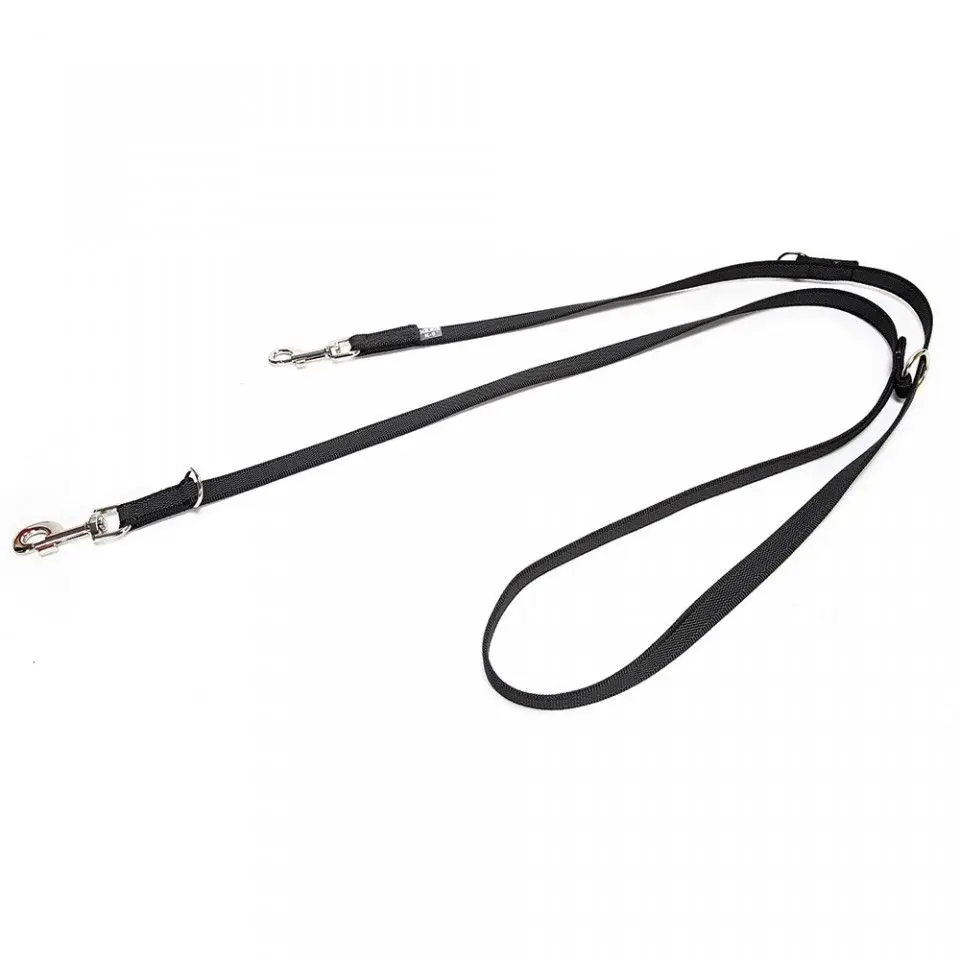 Lesa antiderapanta dublu ajustabila cu 2 carabine, 2.2 m, Neagra